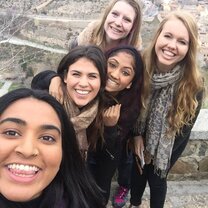 My Second Semester Roomies and friends!