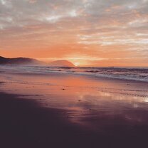 Gisborne, New Zealand - first sunrise in the world Gisborne, New Zealand - first sunrise in the world