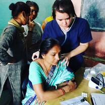 India medical volunteer