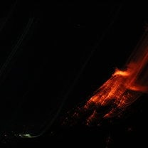 This is a picture of the volcano fuego in Guatemala. 