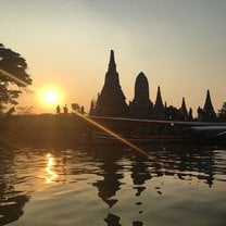 Temple in the old city in Sukhothai 