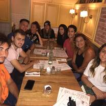Group meal out