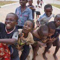 kids playing outside