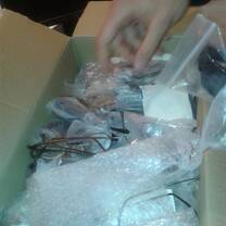unboxing the eye glasses