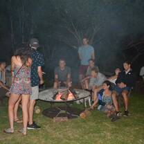 Photography class camping and braii 