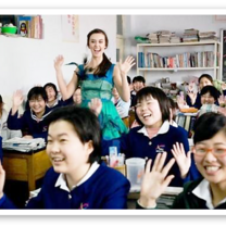 woman teaching people in a classroom 