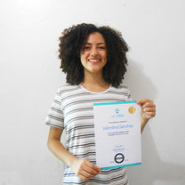 Moi and my TEFL certificate!
