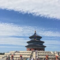 Blue Skies in Beijing  Temple of Heaven
