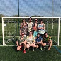 Charity Football with Friends
