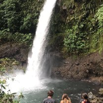 La Paz waterfall with some friends.