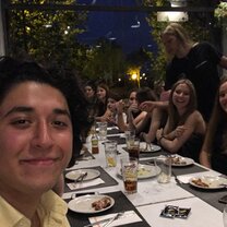 Dinner with some Spaniards 