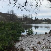 The Loch on UStirling's campus