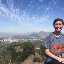 Cerro Pochoco, my first hike in Chile, overlooking Santiago 