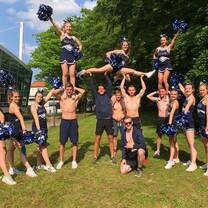 the cheering squad