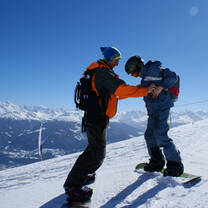 Ski and Snowboard Instructors at International Ski Camp