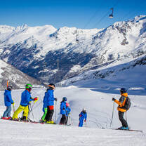 Ski and Snowboard Instructors at International Ski Camp