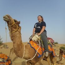 Camel back riding
