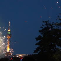 Fireworks, lantern festival