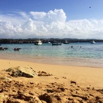 One of the beaches we visited