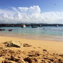 One of the beaches we visited