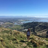 On top of the Gondola ride in Christchurch!