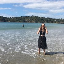 Chilling by the ocean on Waiheke Island!