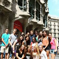 Group picture under the sun