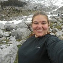 When we finally got to the peak!