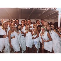 Toga Party on the ship