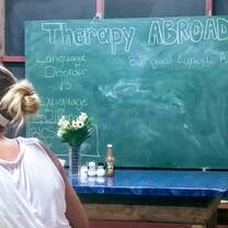 girl in classroom