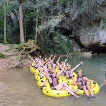 Cave Tubing in Belize