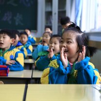 Excited students Excited students