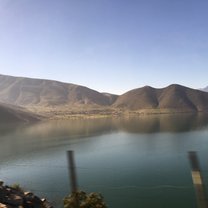 A photo of the mountains in the north