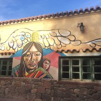 Inspiring street art from Las Madres can be found all over the country in many forms.