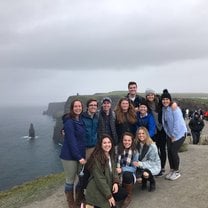 Cliffs of Moher with the crew 