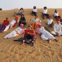 All the people I traveled with!  The group!