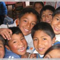 Kids smiling