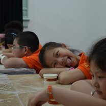 Students being silly Students being silly