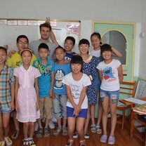 Group photo with students and instructor Group photo with students and instructor