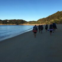 4 day trek through the coast of Abel Tasmen, NZ 4 day trek through the coast of Abel Tasmen, NZ