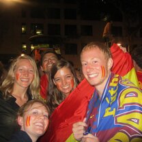 Week 5 or 6 - Spain WON EURO CUP! SAE Program Friends Soccer Win