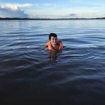 Swimming in the Amazon!