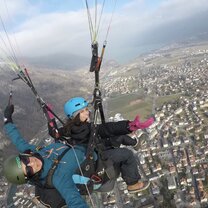 Paragliding in Interlaken, Switzerland
