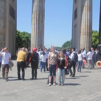 Me and a friend on our program trip to Berlin