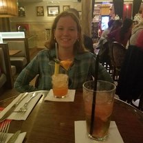 Hanging at the bar in Athens with my best friend from my program