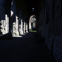 Tinturn Abbey in Wales Tinturn Abbey in Wales with CEA