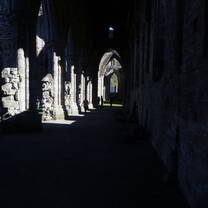 Tinturn Abbey in Wales with CEA