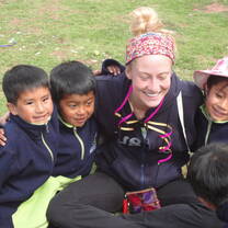 Cusco Peru Children Volunteer