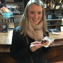 Testing Tapas at a bar