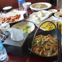 One of our last meals.